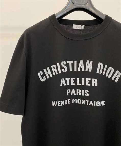 t shirt dior homme atelier|christian dior t shirt men's.